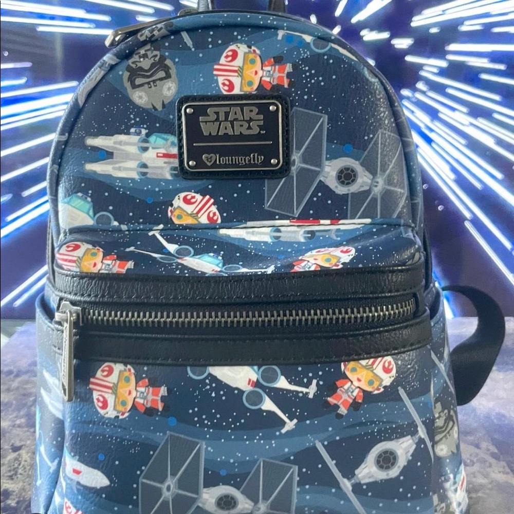 Star Wars Loungefly mini backpack *RARE* pattern❗️